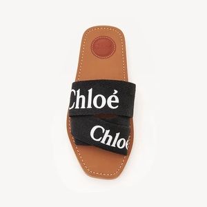 Chloe Sandals - Woody Flat Mules